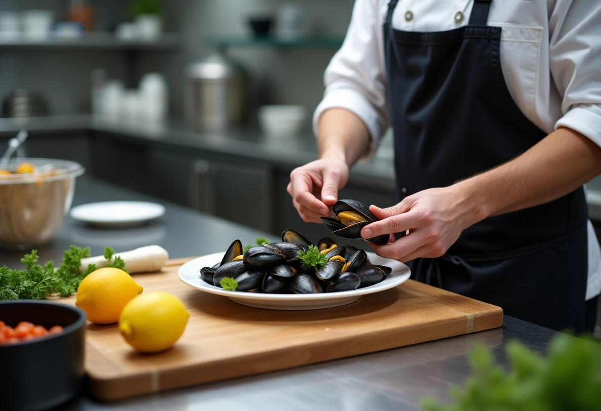 moules alimentation